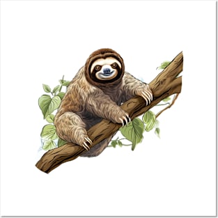 Little Sloth Posters and Art